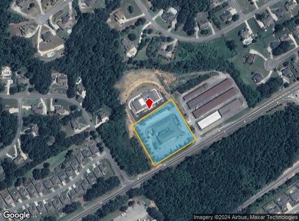  7868 Gadsden Hwy, Trussville, AL Parcel Map