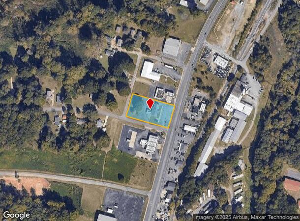  2831 S York Rd, Gastonia, NC Parcel Map