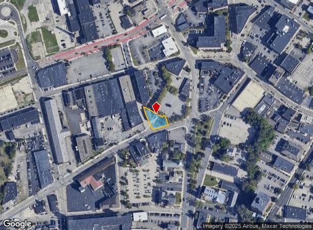  389 Main St, Pawtucket, RI Parcel Map