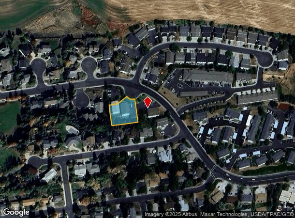  225 Nw Terre View Dr, Pullman, WA Parcel Map