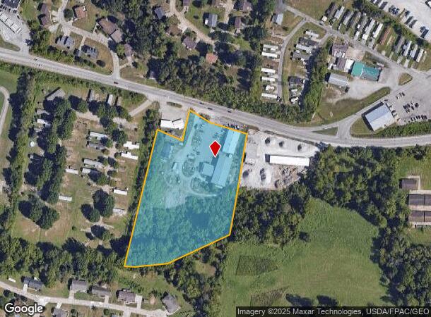  1521 Dupont Rd, Parkersburg, WV Parcel Map