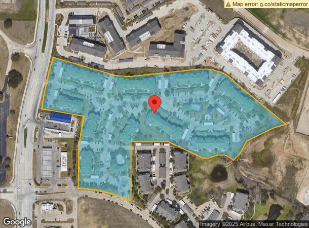  4699 Fossil Vista Dr, Haltom City, TX Parcel Map