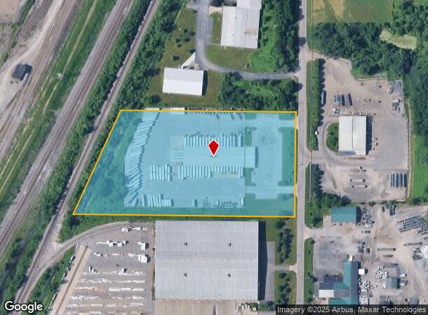 3680 Jeffrey Blvd, Buffalo, NY Parcel Map