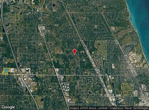  165 W Old Mill Rd, Lake Forest, IL Parcel Map