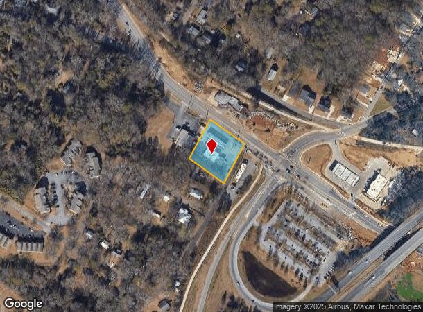  1290 Oconee St, Athens, GA Parcel Map