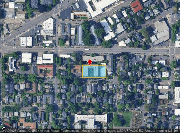  2509 Ne Flanders St, Portland, OR Parcel Map