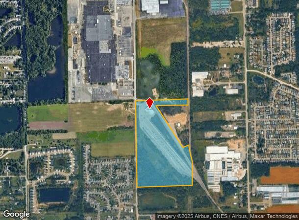  6525 Mckean Rd, Ypsilanti, MI Parcel Map