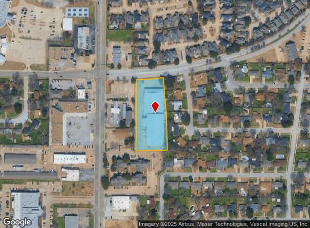100 Midway Dr E, Euless, TX Parcel Map