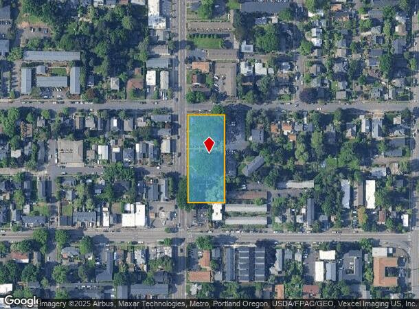  3904 Se Cesar E Chavez Blvd, Portland, OR Parcel Map