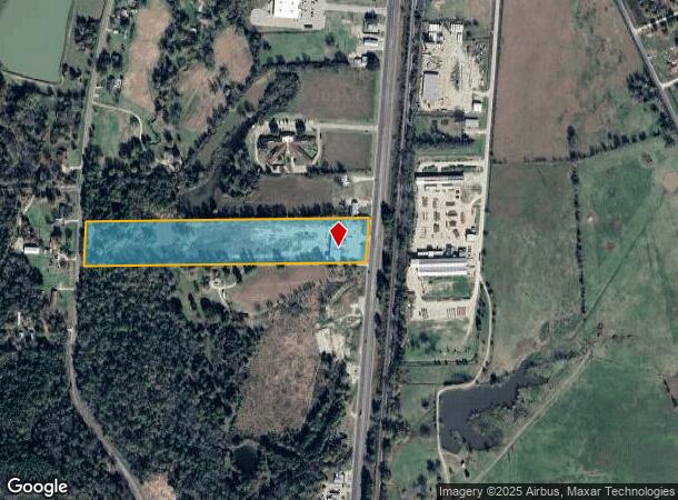 1536 S Robb St, Trinity, TX Parcel Map
