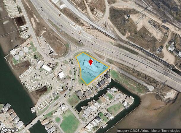 101 Tiki Dr, Galveston, TX Parcel Map
