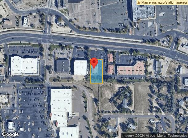  1665 Briargate Blvd, Colorado Springs, CO Parcel Map