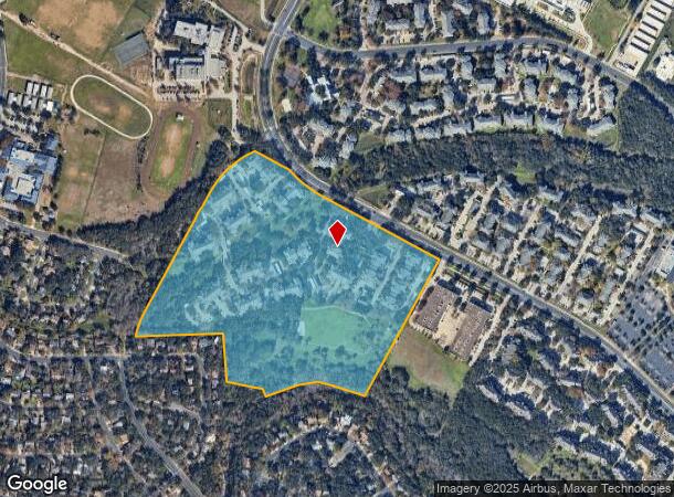  4701 Monterey Oaks Blvd, Austin, TX Parcel Map