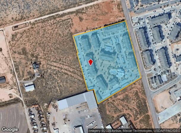  1808 Tradewinds Blvd, Midland, TX Parcel Map