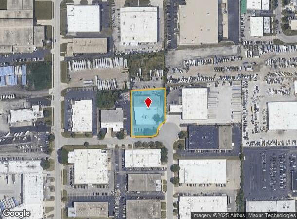  195 W Spangler Ave, Elmhurst, IL Parcel Map