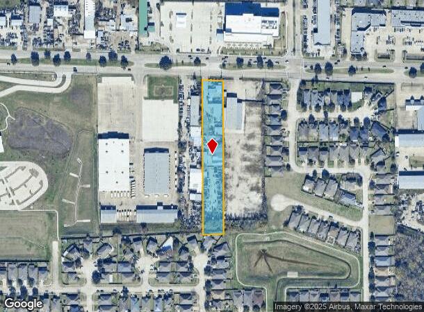  13927 Bellaire Blvd, Houston, TX Parcel Map