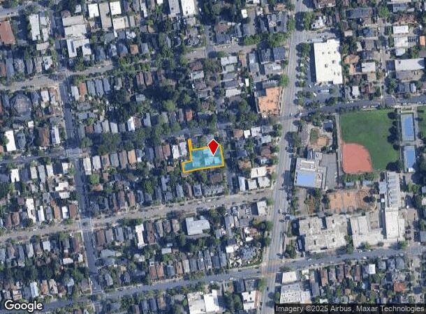  2702 Dana St, Berkeley, CA Parcel Map