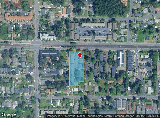 17316 E Burnside St, Portland, OR Parcel Map