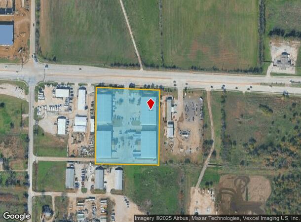  4801 W University Dr, Denton, TX Parcel Map