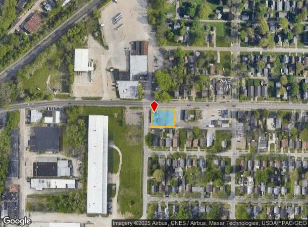  1402 W Waterloo Rd, Akron, OH Parcel Map