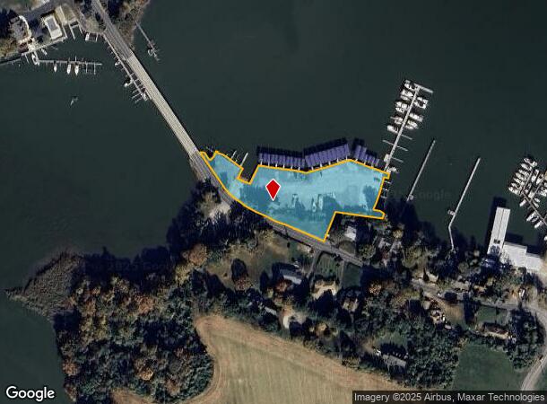 1645 Glebe Rd, Earleville, MD Parcel Map
