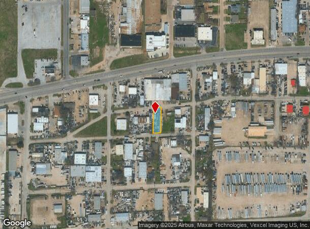 1921 Curtiss St, Grand Prairie, TX Parcel Map