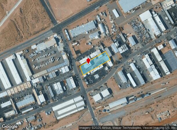 707 Yucca St, Boulder City, NV Parcel Map