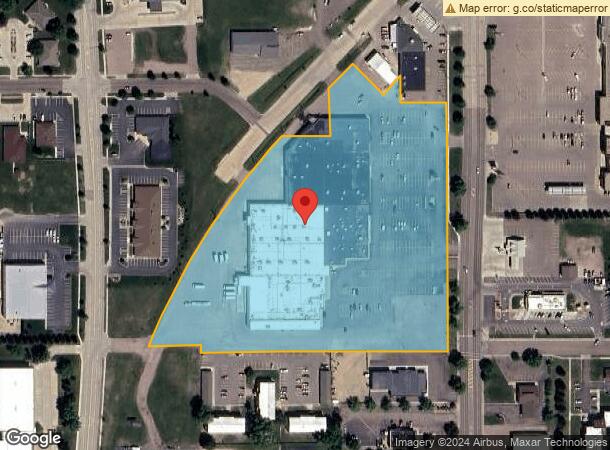  1801 N Main St, Mitchell, SD Parcel Map