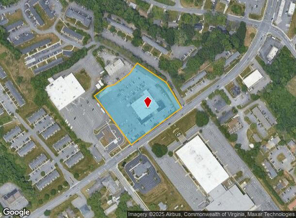  3400 Old Forest Rd, Lynchburg, VA Parcel Map