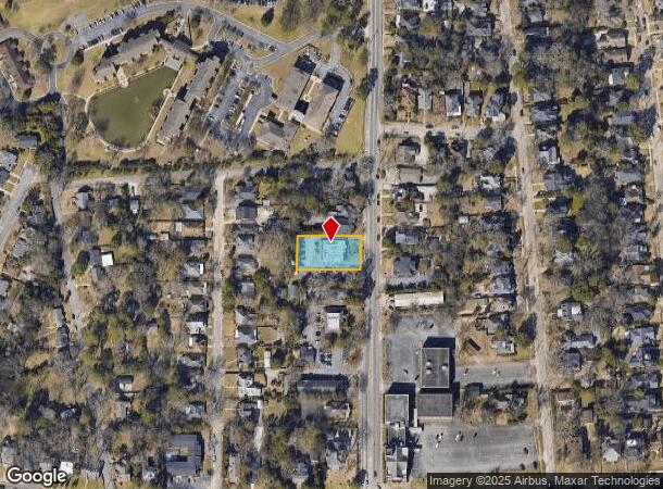  160 Pierce Ave, Macon, GA Parcel Map