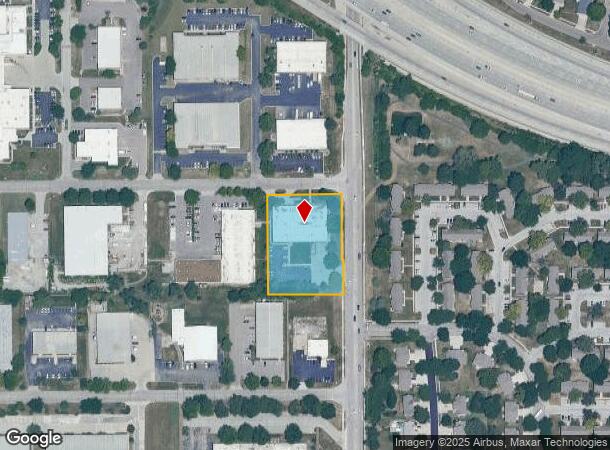  10700 Pflumm Rd, Lenexa, KS Parcel Map