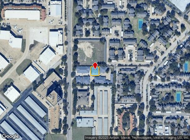 16400 Addison Rd, Addison, TX Parcel Map