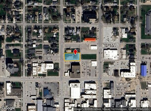  107 N 1St St, Marshalltown, IA Parcel Map