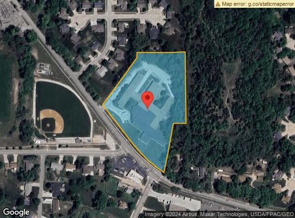  1600 Mcpherson Ave, Council Bluffs, IA Parcel Map