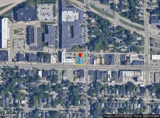  659 Michigan St Ne, Grand Rapids, MI Parcel Map