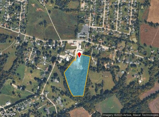 2663 Evergreen Rd, Frankfort, KY Parcel Map