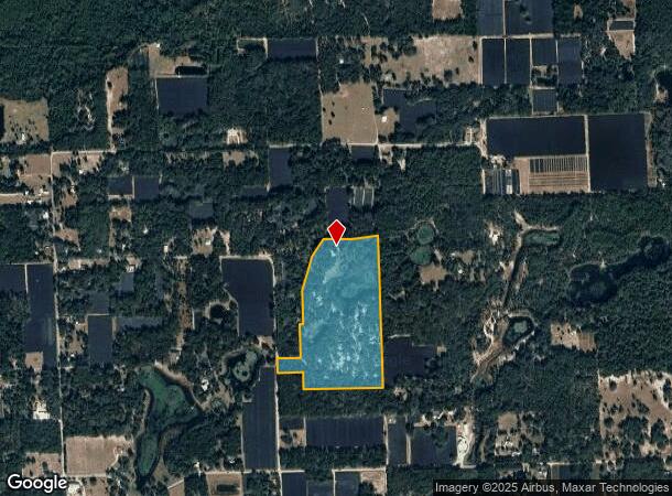  1 Lake Shore Dr, Pierson, FL Parcel Map