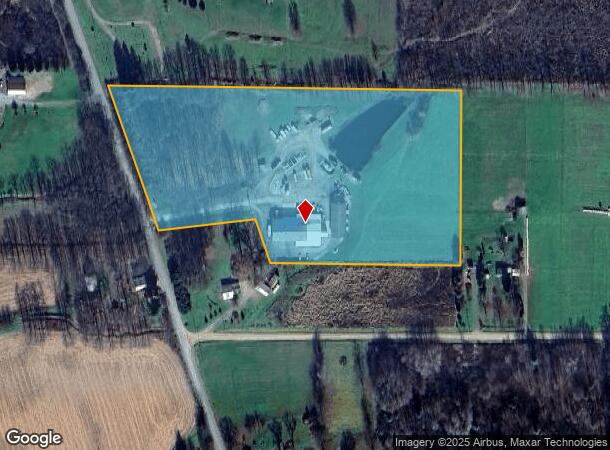 24614 N Mosiertown Rd, PA Parcel Map