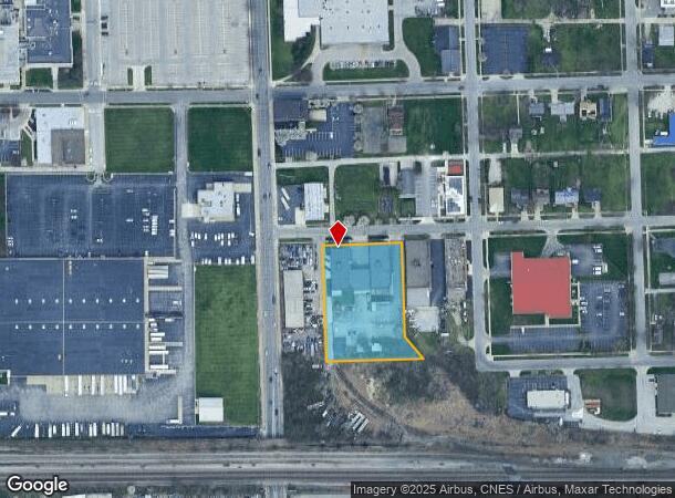  420 E Brackenridge St, Fort Wayne, IN Parcel Map