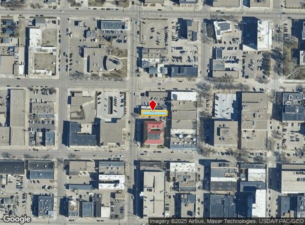  215 N 3Rd St, Bismarck, ND Parcel Map