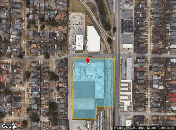 1911 Windsor Pl, Fort Worth, TX Parcel Map