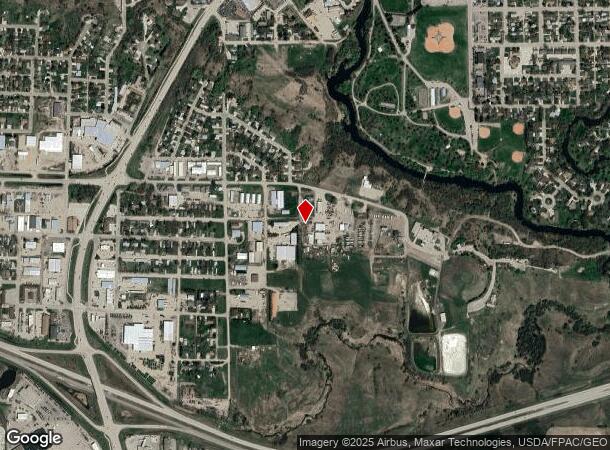  1805 2Nd Ave Sw, Jamestown, ND Parcel Map