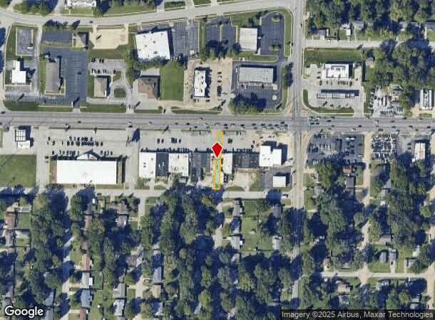  1332 W Sunshine St, Springfield, MO Parcel Map