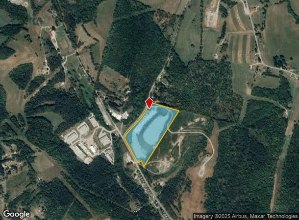  Chartiers Run, Houston, PA Parcel Map