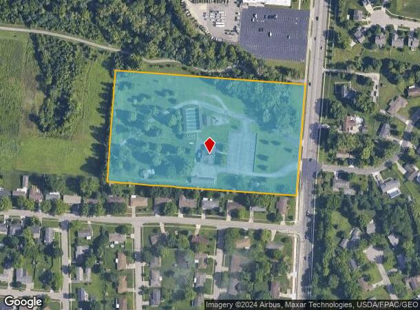  2625 County Line Rd, Beavercreek, OH Parcel Map