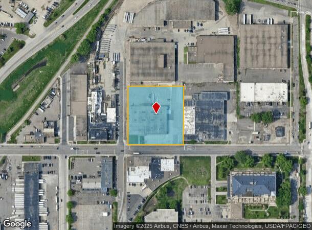 2123 Broadway St Ne, Minneapolis, MN Parcel Map