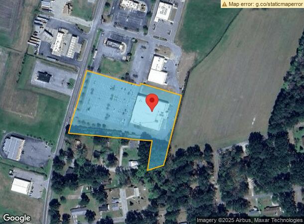  702 N Main St, Robersonville, NC Parcel Map