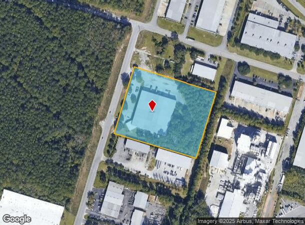  128 Coleman Blvd, Savannah, GA Parcel Map