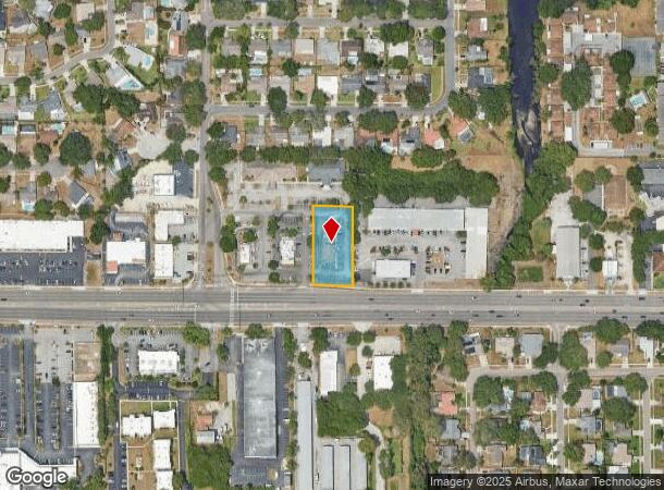  1804 Main St, Dunedin, FL Parcel Map