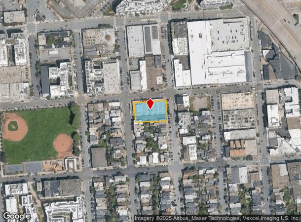 1301 17Th St, San Francisco, CA Parcel Map
